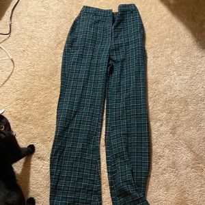 Plaid pants
